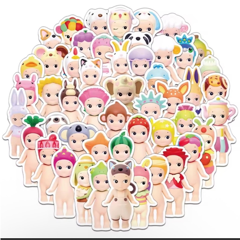 Sonny Angels 50 Waterproof Stickers